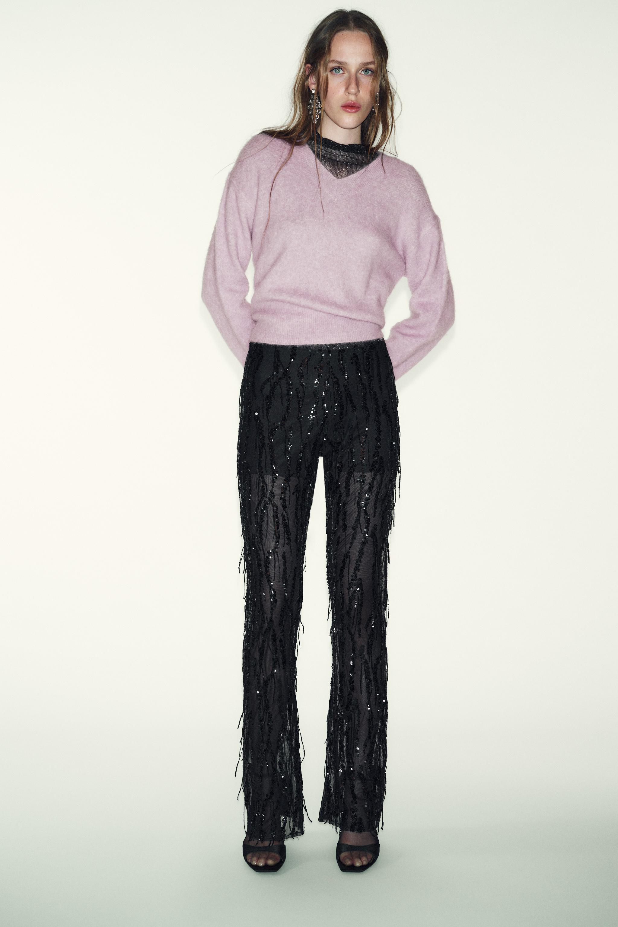 LEGGING ÉVASÉ À PAILLETTES